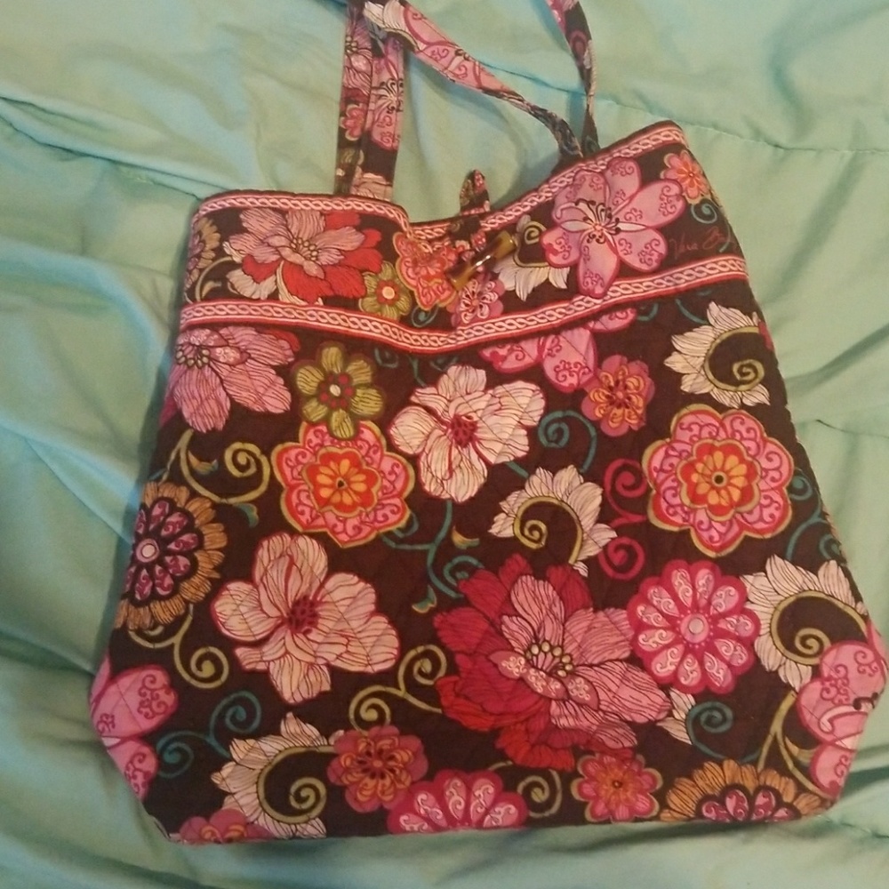 Small Vera Bradley tote.